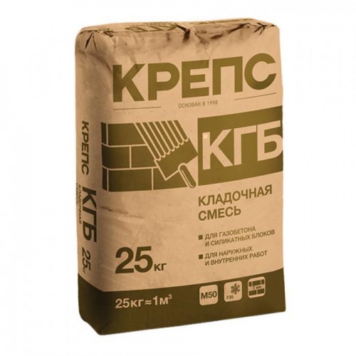 Смесь кладочная КГБ КРЕПС (25кг)