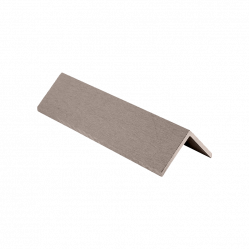 Профиль угловой CM Cladding BARK ДПК кора дерева Ясень, 70x70 2000 мм