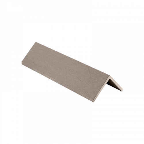Профиль угловой CM Cladding BARK ДПК кора дерева Ясень, 70x70 2000 мм