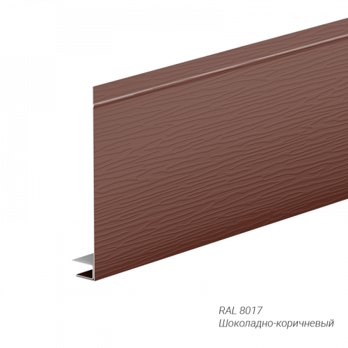 J-фаска 150 мм AquaSystem 0,5 мм покрытие GreenCoat Pural BT заказной цвет 2000 мм