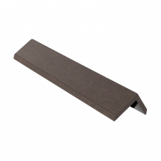 Профиль угловой CM Decking NATUR ДПК под дерево Чёрное дерево, 50x38 2000 мм