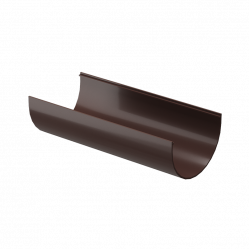 Желоб Docke STANDARD D120 Темно-коричневый RAL8019 2000 мм