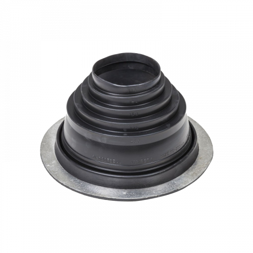 Уплотнитель No.6/9 Ø 260–460 мм ROOFSEAL Vilpe Черный