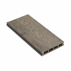 Террасная доска пустотелая CM Decking ROBUST ДПК Ясень, 3000x140x25 мм