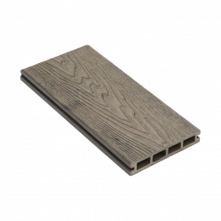 Террасная доска пустотелая CM Decking ROBUST ДПК Ясень, 3000x140x25 мм