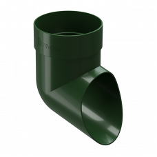 Колено сливное Docke STANDARD D80 Зеленый RAL6005