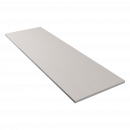 Сайдинг Decover (Дековер) RAL7047 Silver кромка прямая 3600 мм