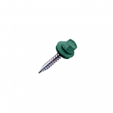 Саморезы кровельные 4,8*35 RAL6005 250 шт.