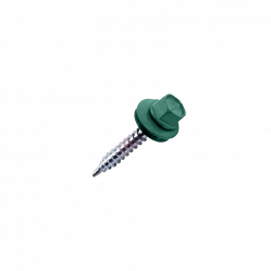 Саморезы кровельные 4,8*35 RAL6005 250 шт.
