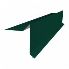 Ветровая планка PE 0,4 мм RAL6005 2000 мм