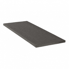 Подступенок универсальный CM Decking ДПК мелкий вельвет Чёрное дерево, 3000x150x9,5 мм