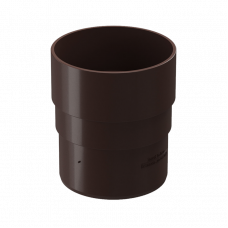 Муфта трубы соединительная Docke PREMIUM D85 Шоколад RAL8019