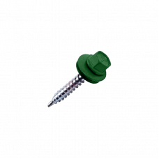 Саморезы кровельные 4,8*70 RR37 / RAL6002 100 шт.