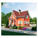 Сайдинг Decover (Дековер) RAL8023 Terracotta кромка прямая 3600 мм