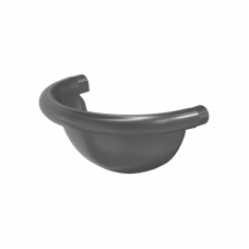 Заглушка желоба полукруглая AquaSystem D150 RR23