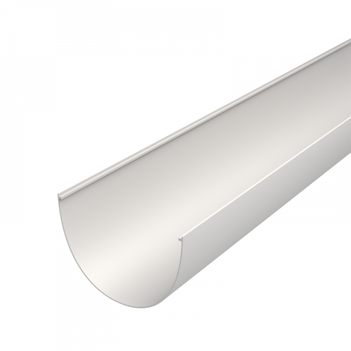 Желоб D120 Пломбирный RAL9003 3000 мм