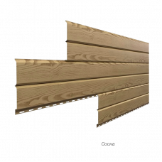 Сайдинг L-брус Металл Профиль 0,5 мм покрытие Ecosteel® Matt заказной цвет