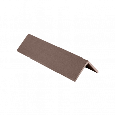 Профиль угловой CM Cladding BARK ДПК кора дерева Мербау, 70x70 2000 мм
