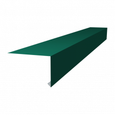 Карнизная планка PE 0,4 мм RAL6005 2000 мм