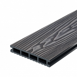 Террасная доска Decking Urban ДПК Жженый кедр, 3000x150x24 мм