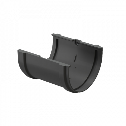 Соединитель желоба Docke PREMIUM D120 Графит RAL7024