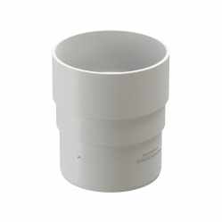 Муфта трубы соединительная Docke STANDARD D80 Белый RAL9003