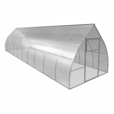 Теплица Купольная 10x3 м, каркас 25x25 мм, оцинков.