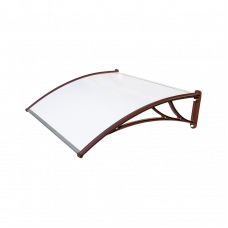 Защитный козырек матовый Fakro 93x28 STOPrain® Молочный 150 см.