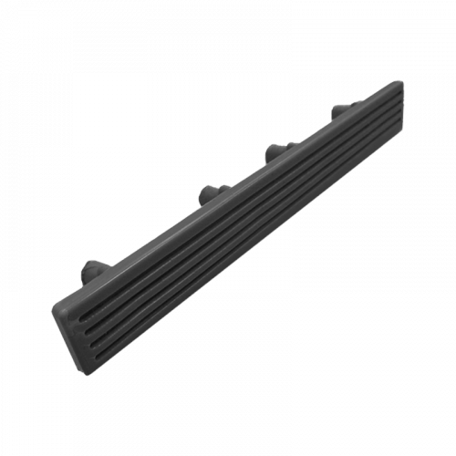 Заглушка доски Вечное Дерево Slim пластик Антрацит/ Палисандр, 140x18 мм