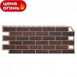 Фасадная панель Альта-Профиль Кирпич Жженый