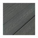 Террасная доска пустотелая CM Decking VINTAGE ДПК Эбен, 4000x140x25 мм