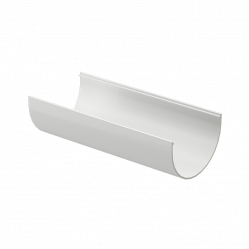 Желоб Docke STANDARD D120 Белый RAL9003 3000 мм