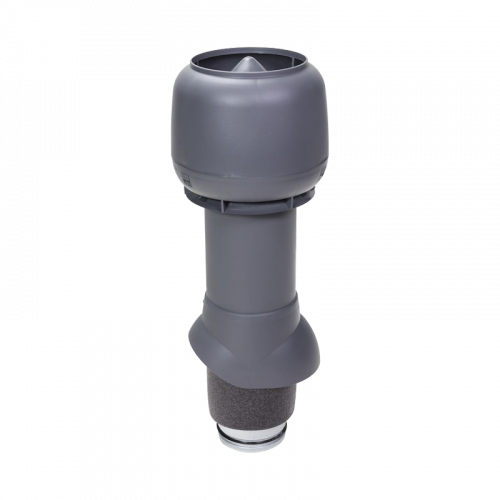 Вентиляционный выход P 125/IS/500 Vilpe RR23 / RAL7015 Серый изолированный