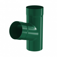 Тройник трубы 72° AquaSystem D90 RAL6005