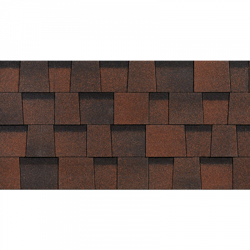 Гибкая черепица Docke PIE STANDARD Dragon Темно-коричневый ламинированная 2,38 м²