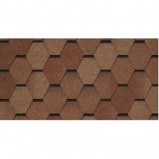 Гибкая черепица Tegola VENETO Terracotta 2,86 м²