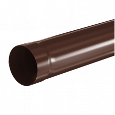 Труба соединительная AquaSystem D90 RAL8017 1000 мм