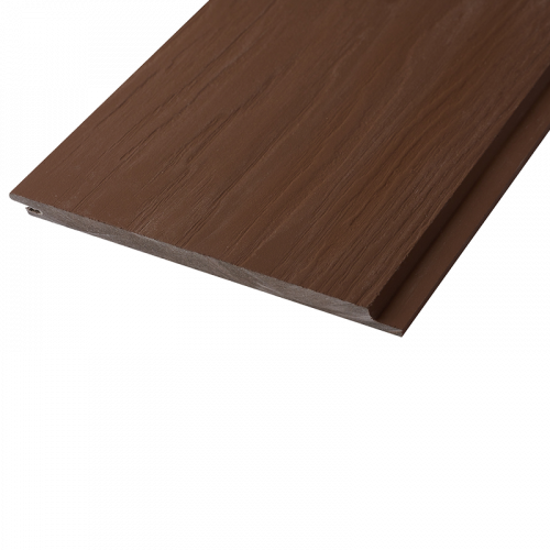 Сайдинг FCS Click Wood F21 Коричневая глина кромка шип-паз 3000 мм