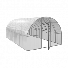 Теплица Сибирская усиленная 6x3 м, каркас 20x20 мм, оцинков.