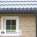 Фасадная панель Ю-Пласт StoneHouse Кварцит Светло-бежевый