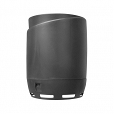 Колпак для трубы Ø110 FLOW Vilpe RR33 / RAL9005 Черный