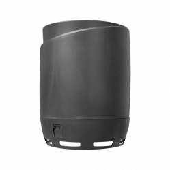 Колпак для трубы Ø110 FLOW Vilpe RR33 / RAL9005 Черный