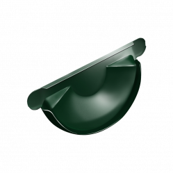 Заглушка желоба Grand Line D125 RAL6005 Зеленый