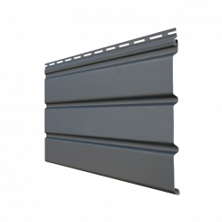 Софит сплошной Grand Line Premium Acryl 305 мм Графит 3000 мм