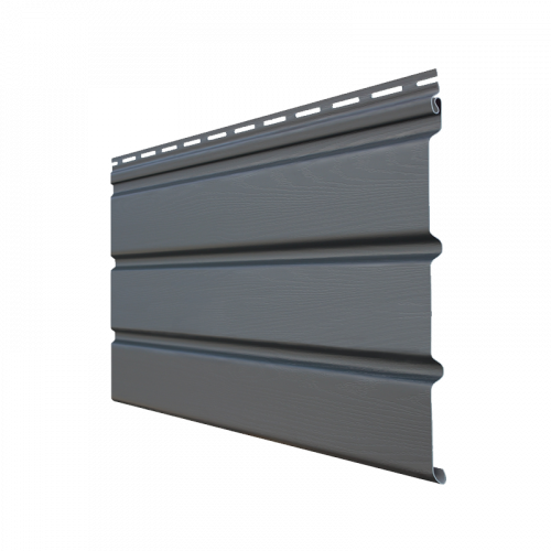 Софит сплошной Grand Line Premium Acryl 305 мм Графит 3000 мм