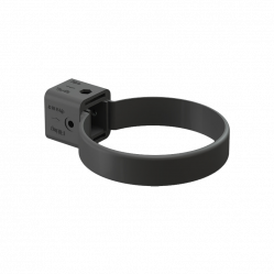 Хомут трубы универсальный Docke PREMIUM D85 Графит RAL7024