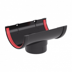 Воронка Grand Line ПВХ Система D120 Графит RAL7024