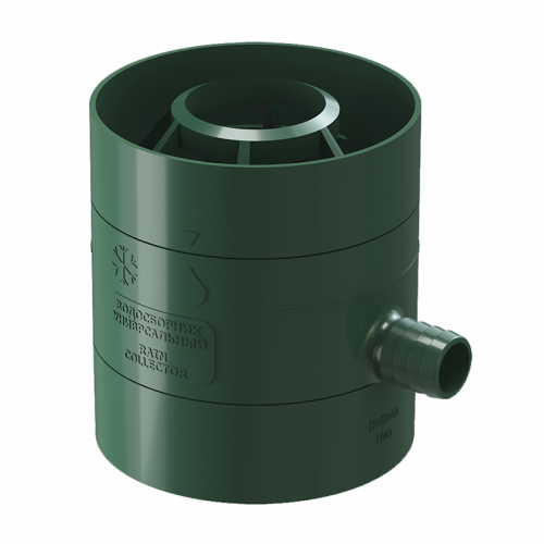 Водосборник универсальный Docke D80-110 Зеленый RAL6005 132 мм