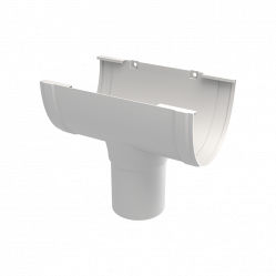 Воронка D120/85 Пломбирный RAL9003