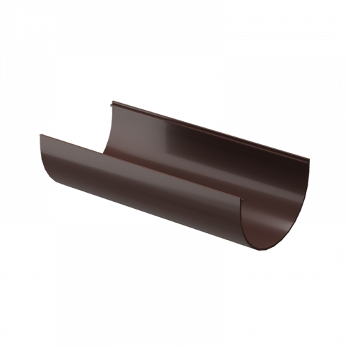 Желоб Docke STANDARD D120 Темно-коричневый RAL8019 3000 мм